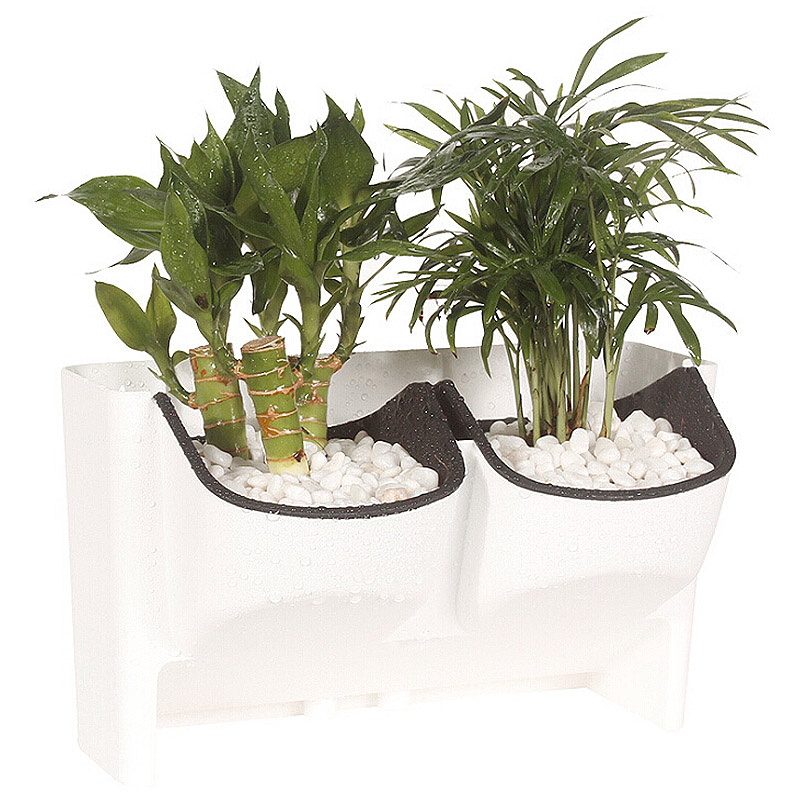 Flower Pot Stackable Wall Planter Garden Flower Pots Wall Hanging Vertical Succulents Plant Pot Bonsai Pot Home Decor