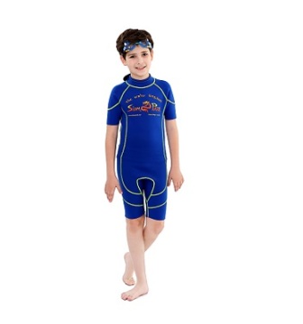 High Quality Boy's Neoprene and Nylon Beachwear Swimsuit for Float Swimming