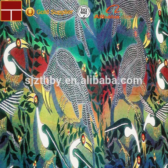 100 cotton custom digital printing fabric