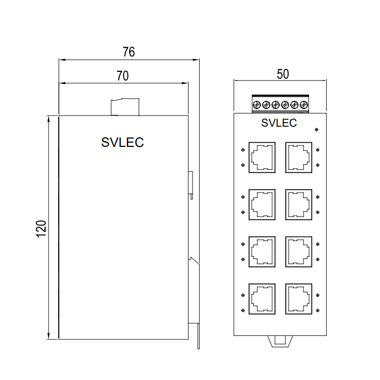 8 Port Ethernet Switch