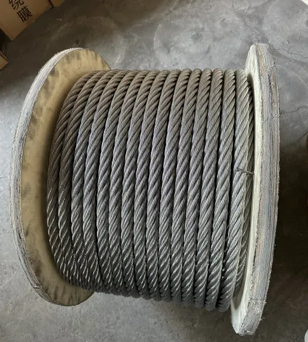 Stainless Steel Wire Rope 7x19 - 24mm Diameter