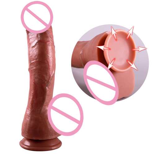 Dildo vibratório de silicone de 12 polegadas para mulheres