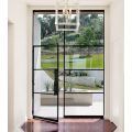 Folding Doors Glass Modern Design Metal Frames Steel French Door Supplier