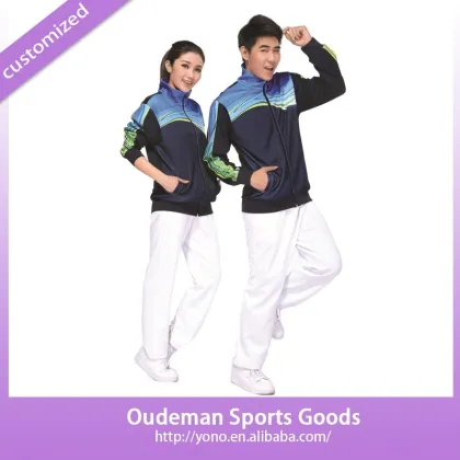 2017 YNSW-801 women men breathable OEM sets Suit custom sportswear sport suits brand authentic sportswear