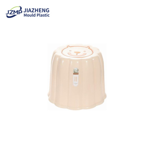 Small Plastic Stool Chair with Creative Pumpkin Design