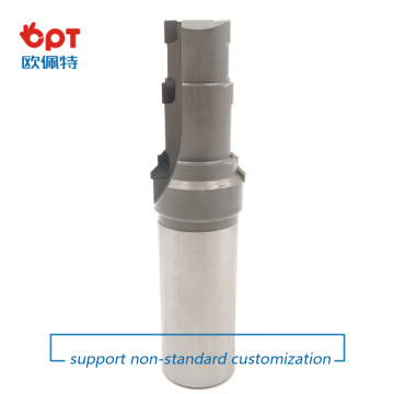 PCD diamond end milling ball cutter edge