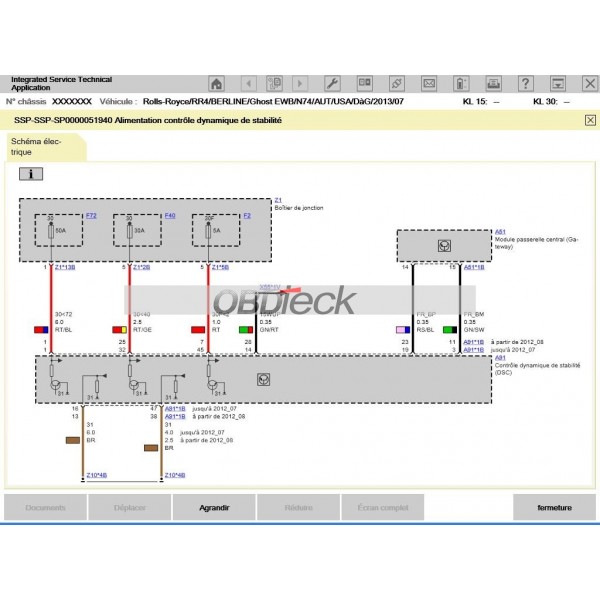 B MW ICOM French Software HDD 10/2013
