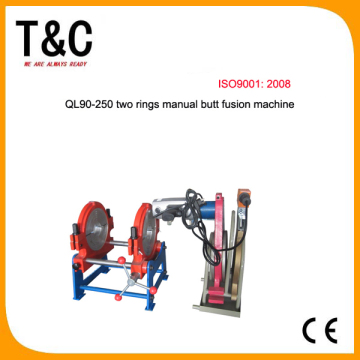 Ql90-250 Manual Butt Fusion Welding Machine with Two Rings