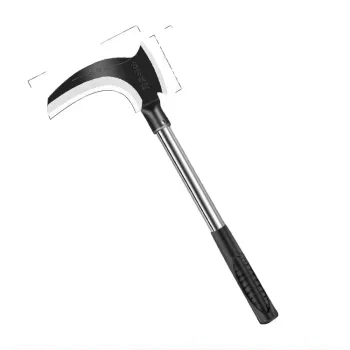 High-Quality Steel Long-Handled Agricultural Sickle for Palm Harvesting and General Farm Use