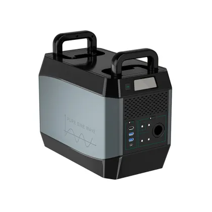Pisen New Energy LiFePO4 Battery Storage Systems 1500W Portable Power Station 110V