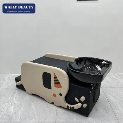 Kid Salon Chair Shampoo Station Lay Down Washing Bed Shampoo Chair