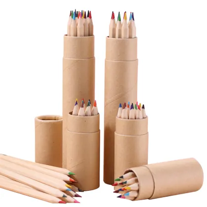 Environmentally Friendly Customizable Kids' Graffiti Art Sketching Colored Pencils