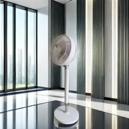 Energy-Efficient Solar Stand Fan with Multistage Control