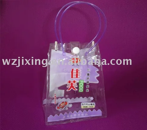 pvc clear bag/ shopping bag/ promotional bag