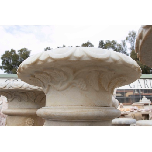 庭のための見事な手作りの大理石のプランター