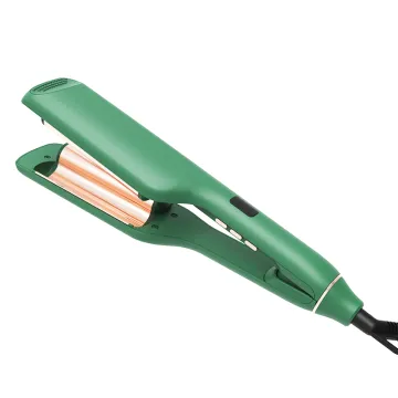 Custom Logo Hot Sell Mermaid Hair Curler Ceramic LCD Hair Curler Flat Iron