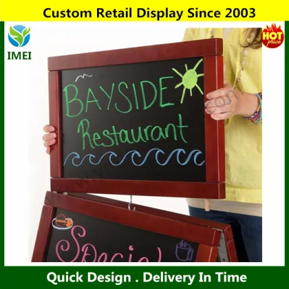 wall decoration blackboard slate customized printing advertising blackboard Display Board chalkboard YM07304