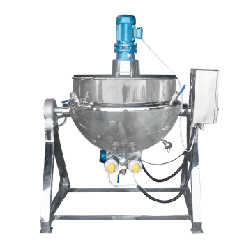 Top venduto in acciaio inossidabile da 500 litri Industrial Electric Maschring Giacione di cottura Bili