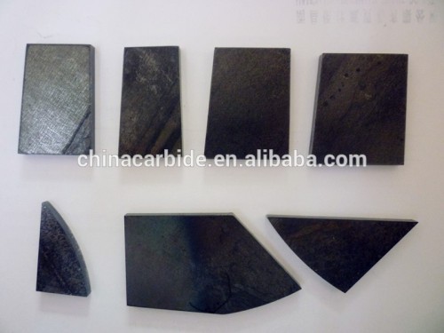 Sintered Tungsten Carbide Plates as Spare Parts for Agricultural Casting Plough Machines