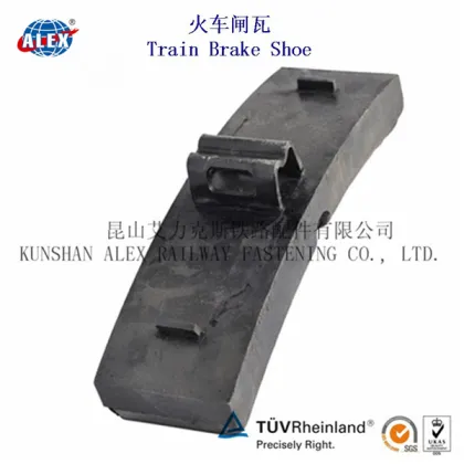 Composite material tread brake shoe