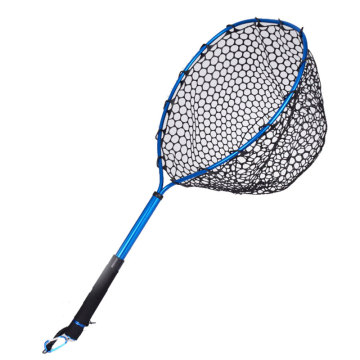 Eva Grip Rubber Aluminum Telescopic Fishing Landing Net