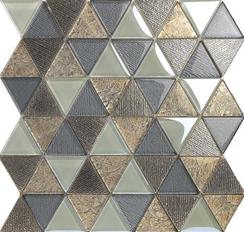 Triângulo Chip Splice decoração mosaico