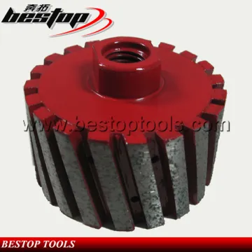 Bestop Hot Sale 3 Inch 80mm Segmented Diamond Drum Zero Tolerance Wheels