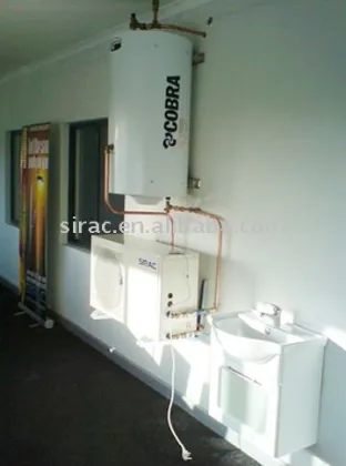household heat pump water heater, heat pump hot water, domestic water heater