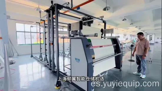 Sistema de almacenamiento de almacén completamente automático inteligente Yuyi con núcleo PLC de 220 V y garantía de 1 año
