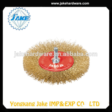Alibaba China Supplier Shaft-mounted Circular crimped Wire brush