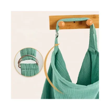 Cotton Grey Geometry Nursing Aprons with Feeding Covers