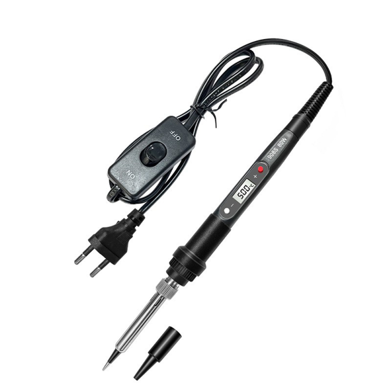 80W Multi Colors Adjustable Temperature Electric Soldering Iron - Hot Selling
