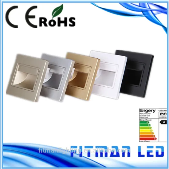 wall lighting 110V,220V 1W recessed stair light led step light for the house