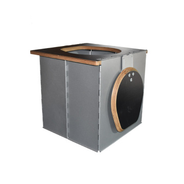 Portable Folding Camping Toilet - Washable Plastic Potty for Adults