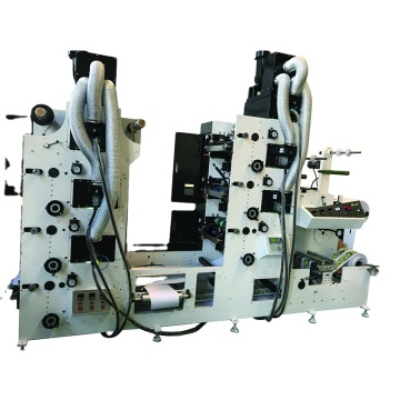 8 Colors Two Towers PVC PET OPP Flexo Graphic Sticker Label Printing Machine