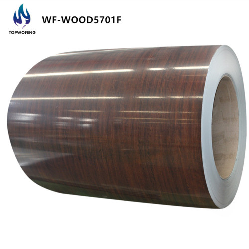 Wood Texture PVC Lamilated Aluminum Metal