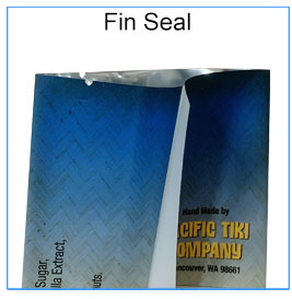back side fin lap seal bag