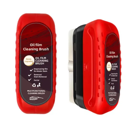 Powerful Car Windshield Cleaner: Glossy Glass Oil Film Remover for Household Use