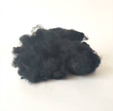 Black Polyester Staple Fiber