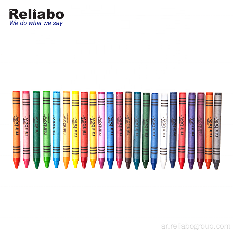 قلم تلوين متعدد الألوان للأطفال مخصص للطباعة