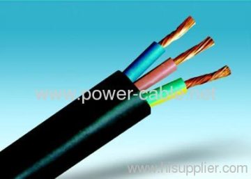 Rubber Cable 3 Core Copper Core Ul 