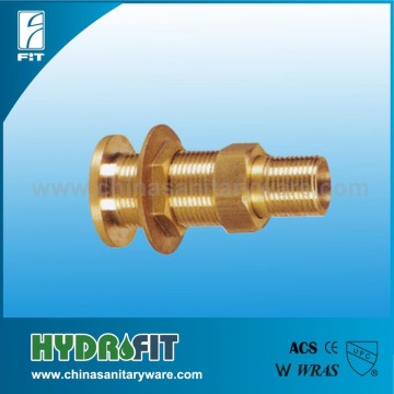 brass fitting flanged connector for tank with union