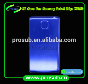 3D sublimation mobile phone case cover plastic injection mould for SFM-SAMSUNG note 4 edge/N9150