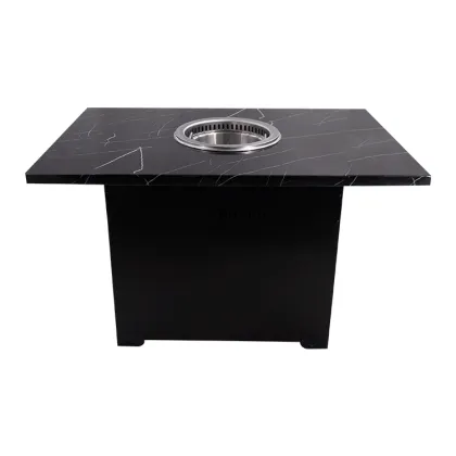 Commercial hot pot long table