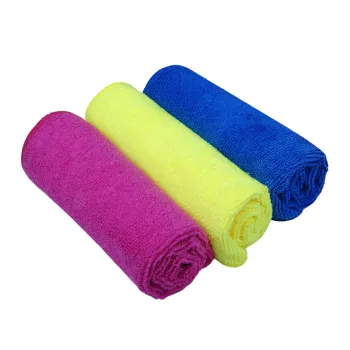 Warp Knitted Microfiber Cleaning Towels for Cars