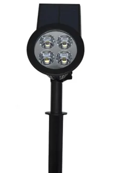 Aluminum adjustable garden light