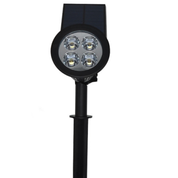 Aluminum adjustable garden light
