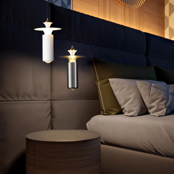 Nordic Modern Simple Design Adjustable Height LED Pendant Lamp