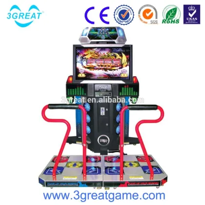 China manufacturer coin operated pump it up dance machine