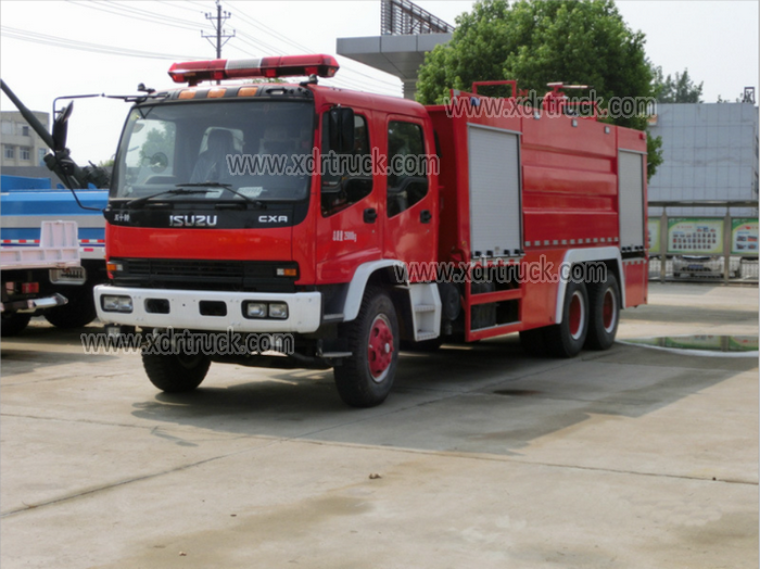 Foam truck